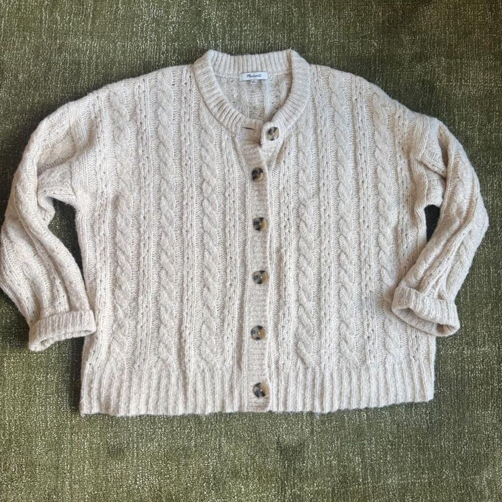 Madewell Women's Cream Cardigan